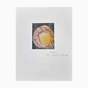 Gaston Touissant, La Lune, Original Drawing, Early 20th-Century-ZCI-1362704