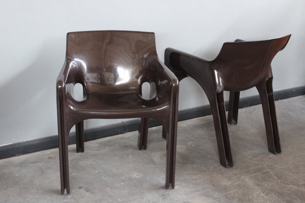 Gaudi Armchairs by Vico Magistretti for Artemide, 1970s, Set of 2-HZ-656520