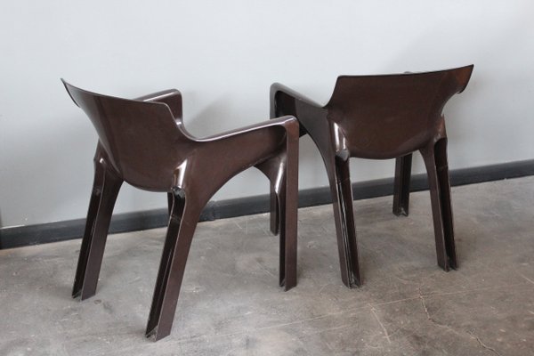 Gaudi Armchairs by Vico Magistretti for Artemide, 1970s, Set of 2-HZ-656520