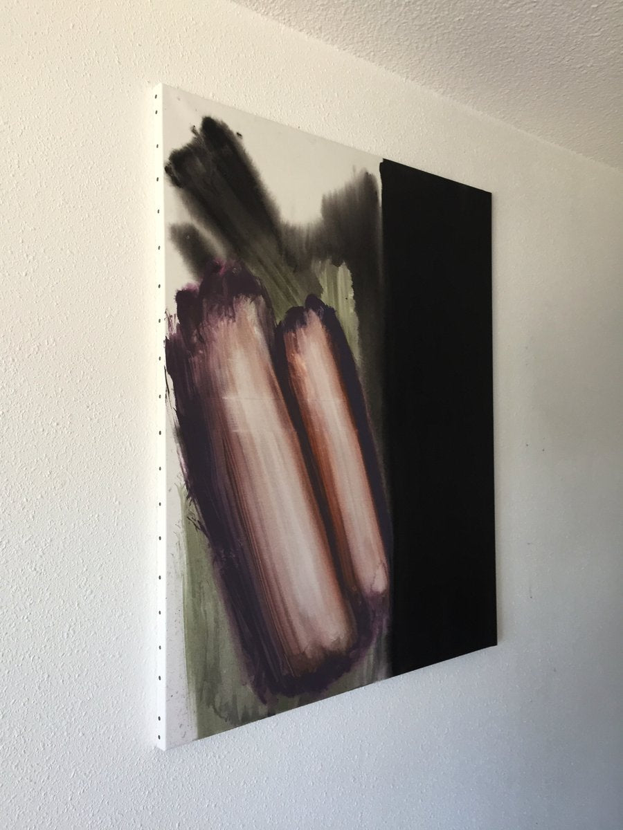 Gauthier Bruel, Aubergine, Acrylic on Canvas, 2024