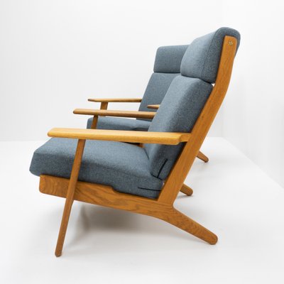 GE 290 Armchairs by Hans Wegner for Getama, 1960s, Set of 2-TJQ-1382911