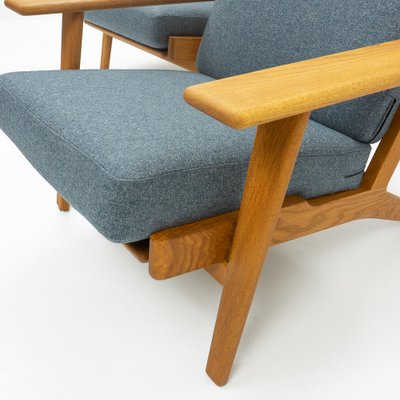 GE 290 Armchairs by Hans Wegner for Getama, 1960s, Set of 2-TJQ-1382911