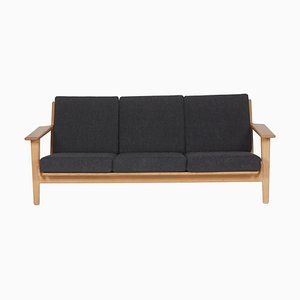 GE-290 Sofa in Dark Grey Fabric by Hans J. Wegner for Getama-MTD-1400740