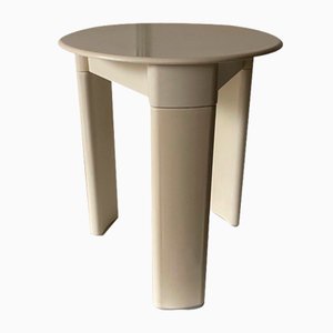 Gedy White Stool by Olaf Von Bohr, 1970s-ZYJ-1818674