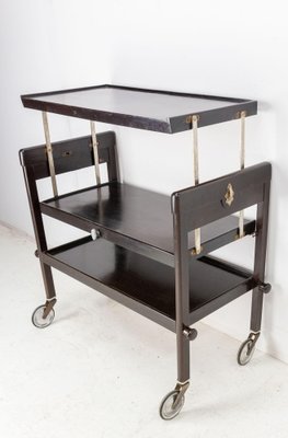 Geisha Bar Cart Table Trolley, France, 1950s-RIU-1392556