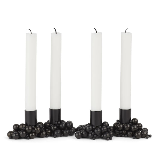 Molekyl Candlestick 4 by Gejst #Black