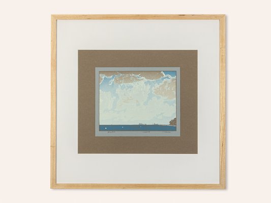 Geltring Bay, 1979, Color Serigraph on Paper, Framed-GPP-1079967