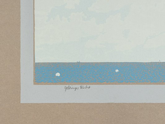 Geltring Bay, 1979, Color Serigraph on Paper, Framed-GPP-1079967