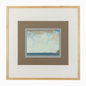 Geltring Bay, 1979, Color Serigraph on Paper, Framed-GPP-1079967