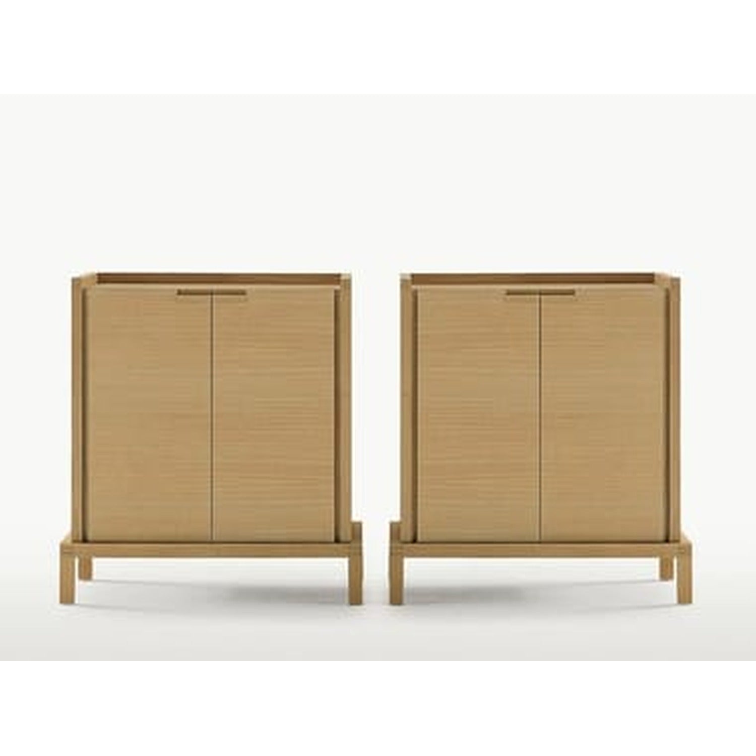 GEMINA - Wooden Highboard with Doors
