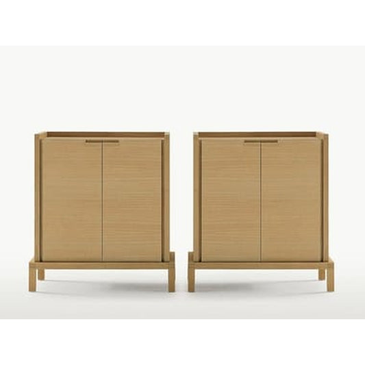 GEMINA - Wooden Highboard with Doors