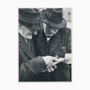 Gentlemen, Italy, 1950s, Black & White Photograph-DYV-1236155