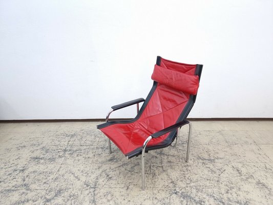 Genuine Leather Armchair by Hans Eichenberger for Strässle-BVM-1983673