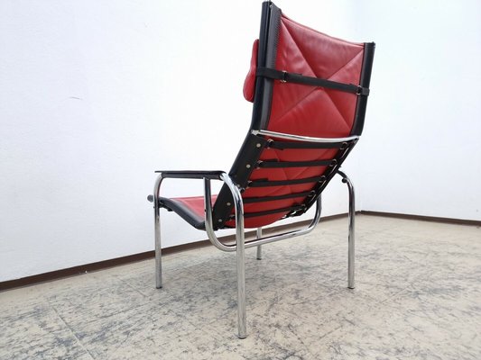 Genuine Leather Armchair by Hans Eichenberger for Strässle-BVM-1983673