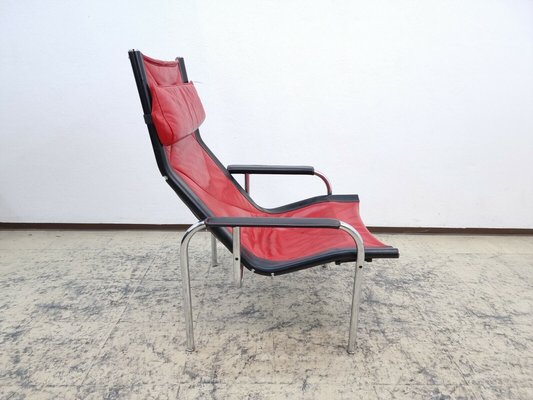 Genuine Leather Armchair by Hans Eichenberger for Strässle-BVM-1983673