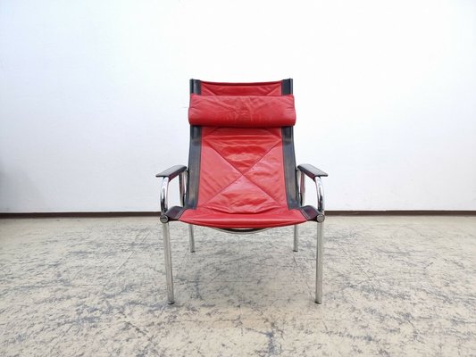 Genuine Leather Armchair by Hans Eichenberger for Strässle-BVM-1983673