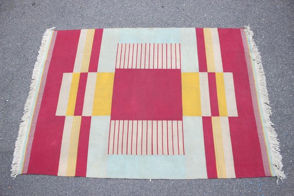 Geometric Carpet by Antonin Kybal, 1940s-TZ-983694