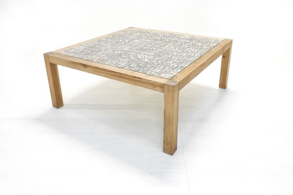 Geometric Granite Coffee Table by Rik Vermeersch, 1980s-SES-736656