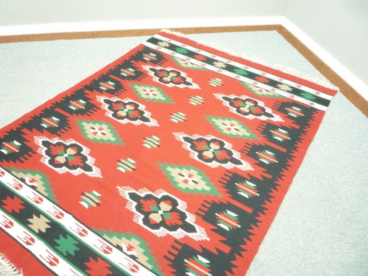 Geometric Kelim Rug, 1960s-UG-1196223