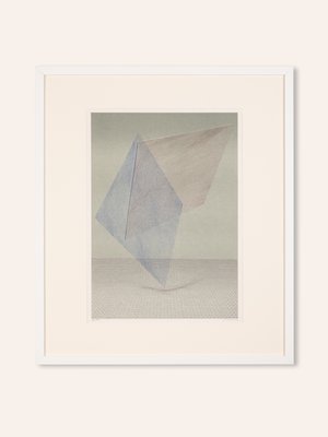 Geometric Studies, Print on Paper, Framed, Set of 2-GPP-1126536