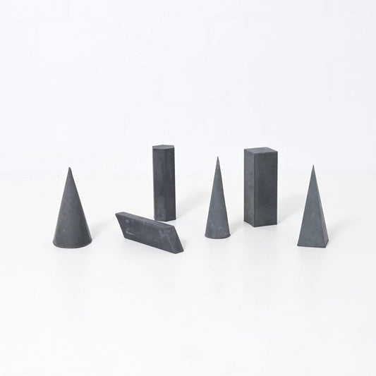 Geometric Zinc Models, Set of 6