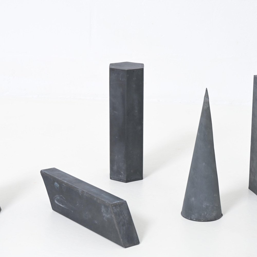 Geometric Zinc Models, Set of 6