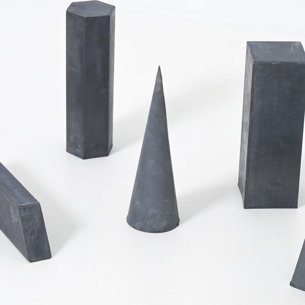 Geometric Zinc Models, Set of 6