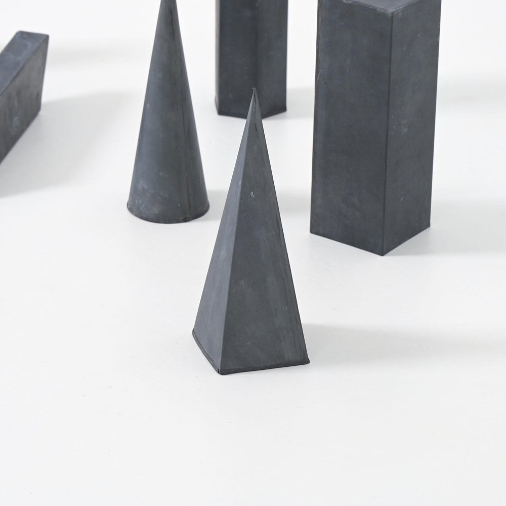 Geometric Zinc Models, Set of 6