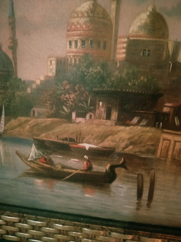 Georg Macco, Cairo, 1901, Tempera, Framed