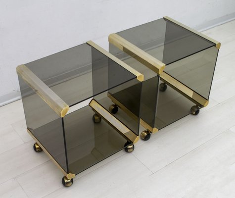 George Coffee Tables by Pierangelo Gallotti for Gallotti & Radice, 1970s, Set of 2-FER-762296