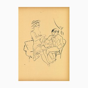 George Grosz, Separe, Original Offset Lithograph, 1923-ZCI-2024812