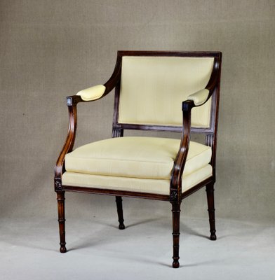 George III Armchairs, England, 1780s, Set of 2-RNM-1089752