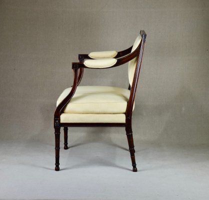 George III Armchairs, England, 1780s, Set of 2-RNM-1089752