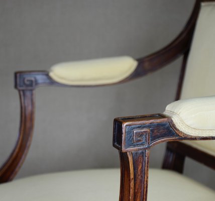 George III Armchairs, England, 1780s, Set of 2-RNM-1089752