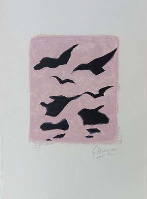 Georges Braque, The Birds, 1962, Original Lithograph-KHH-2023027