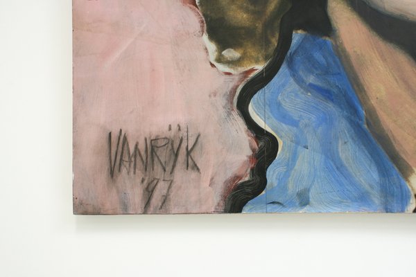 Georges-Charles Vanrijk, Marilyn Monroe, Print & Mixed Media Panel Painting, 1997-SES-2041893