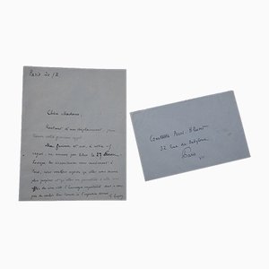 Georges Goyan - Apology Letter - 1920s-ZCI-871358