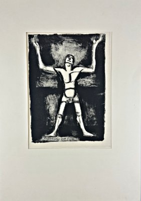 Georges Rouault, the Juggler, 1925, Lithograph-QFT-2016481