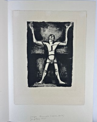 Georges Rouault, the Juggler, 1925, Lithograph-QFT-2016481