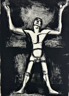 Georges Rouault, the Juggler, 1925, Lithograph-QFT-2016481