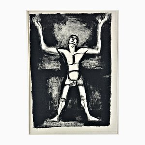 Georges Rouault, the Juggler, 1925, Lithograph-QFT-2016481