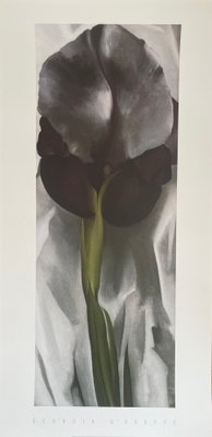 Georgia O'Keeffe, Dark Iris I, 1927, Silk-Screen-WBT-2042830