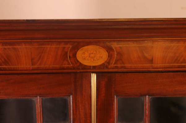 Georgian Corner Cabinet in Mahogany, 18th Century-HPU-953965