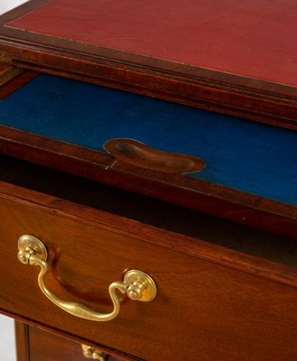 Georgian Mahogany Desk, Late 18th Century-UQL-1422770