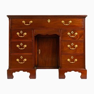 Georgian Mahogany Desk, Late 18th Century-UQL-1422770