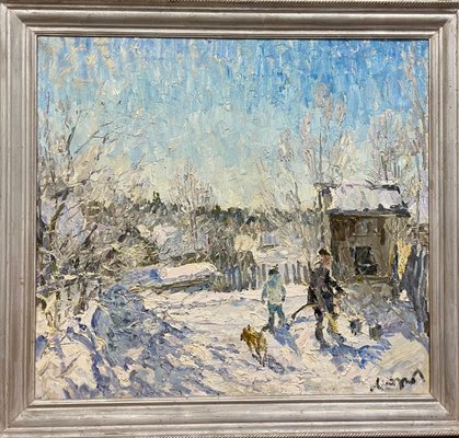 Georgij Moroz, First Sun, 2001, Oil on Canvas-QUE-1277283