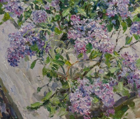 Georgij Moroz, Lilac in the Light, 1998, Oil on Canvas-QUE-1337116