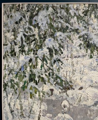 Georgij Moroz, Snowy Forest, 2003, Oil on Canvas-QUE-1172774