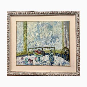 Georgij Moroz, Still Life, Oil on Canvas, 1998, Framed-QUE-1764956