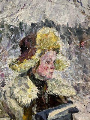 Georgij Moroz, The Post Woman, 2004, Oil on Canvas-QUE-1263033